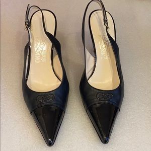 Salvatore Ferragamo Tenore Women’s leather heels